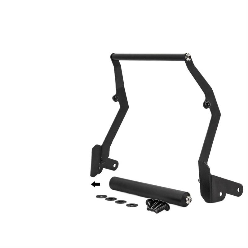 Motorrad Handy Halterung Für CRF1100L Für Afrika Für Twin Für Abenteuer Für Sport 2020/Navigation Stand Halter Telefon Mobile GPS Halterung Unterstützung Halter GPS-Navigationshalterung(12mm 22mm) von KNWIAUQ