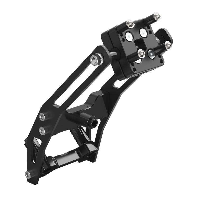 Motorrad Handy Halterung Für Ducati Für DesertX Für Desert X 2022 2023 2024/Motorrad Telefon Holder12mm Bar Navigation GPS Halterung GPS-Navigationshalterung(with AMPS Bracket) von KNWIAUQ