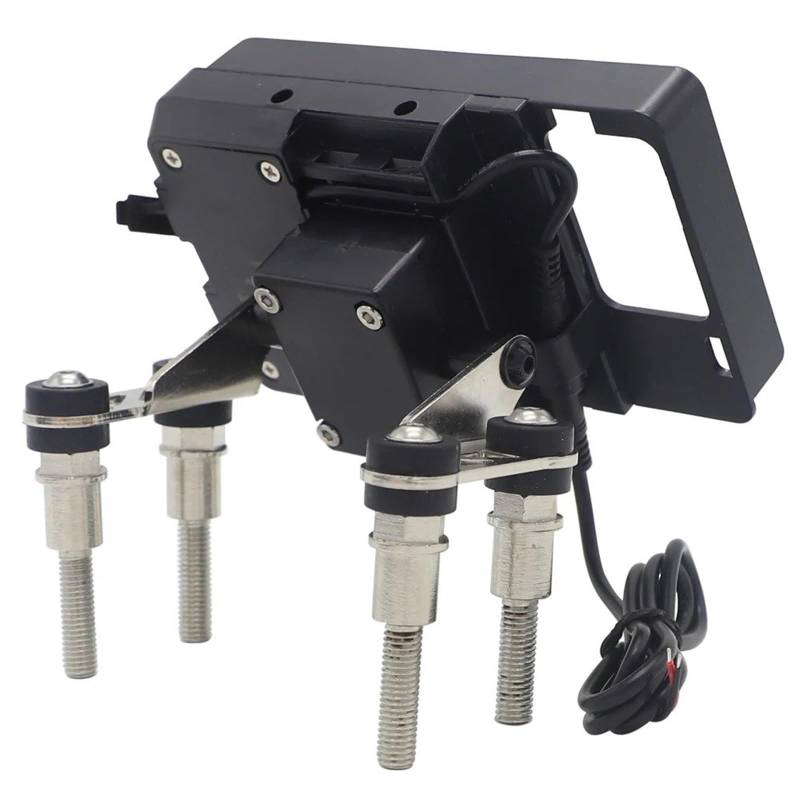 Motorrad Handy Halterung Für F750GS F800GS F700GS R1200RS R1200R/Handy-Navigation Halterung USB Telefon Lade GPS-Navigationshalterung(Style 3) von KNWIAUQ