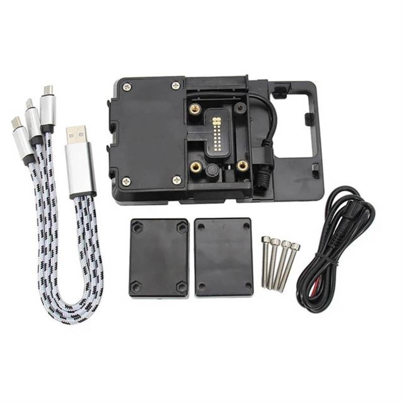 Motorrad Handy Halterung Für F850GS Für ADV 2019 2020 2021 2022 2023 2024/Motorrad Handy Halterung Navigation GPS Halterung GPS-Navigationshalterung(Style 2) von KNWIAUQ