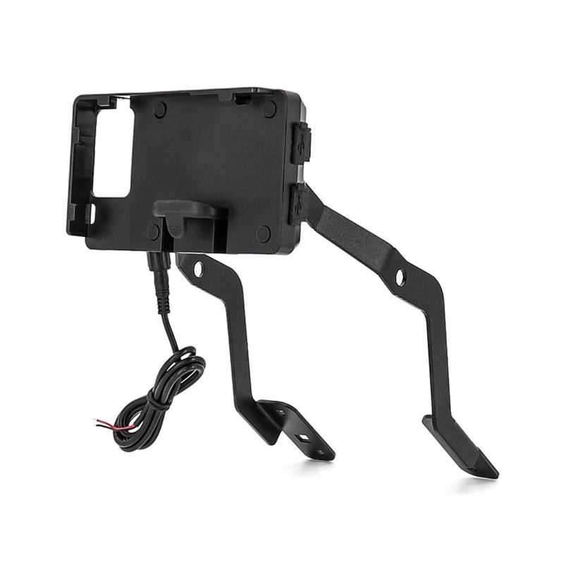 Motorrad Handy Halterung Für F900XR F 900 XR F900XR 2020-2022/Motorrad Windschutzscheibe Ständer Halter Telefon GPS Navigation Platte Halterung GPS-Navigationshalterung(USB Charging A) von KNWIAUQ