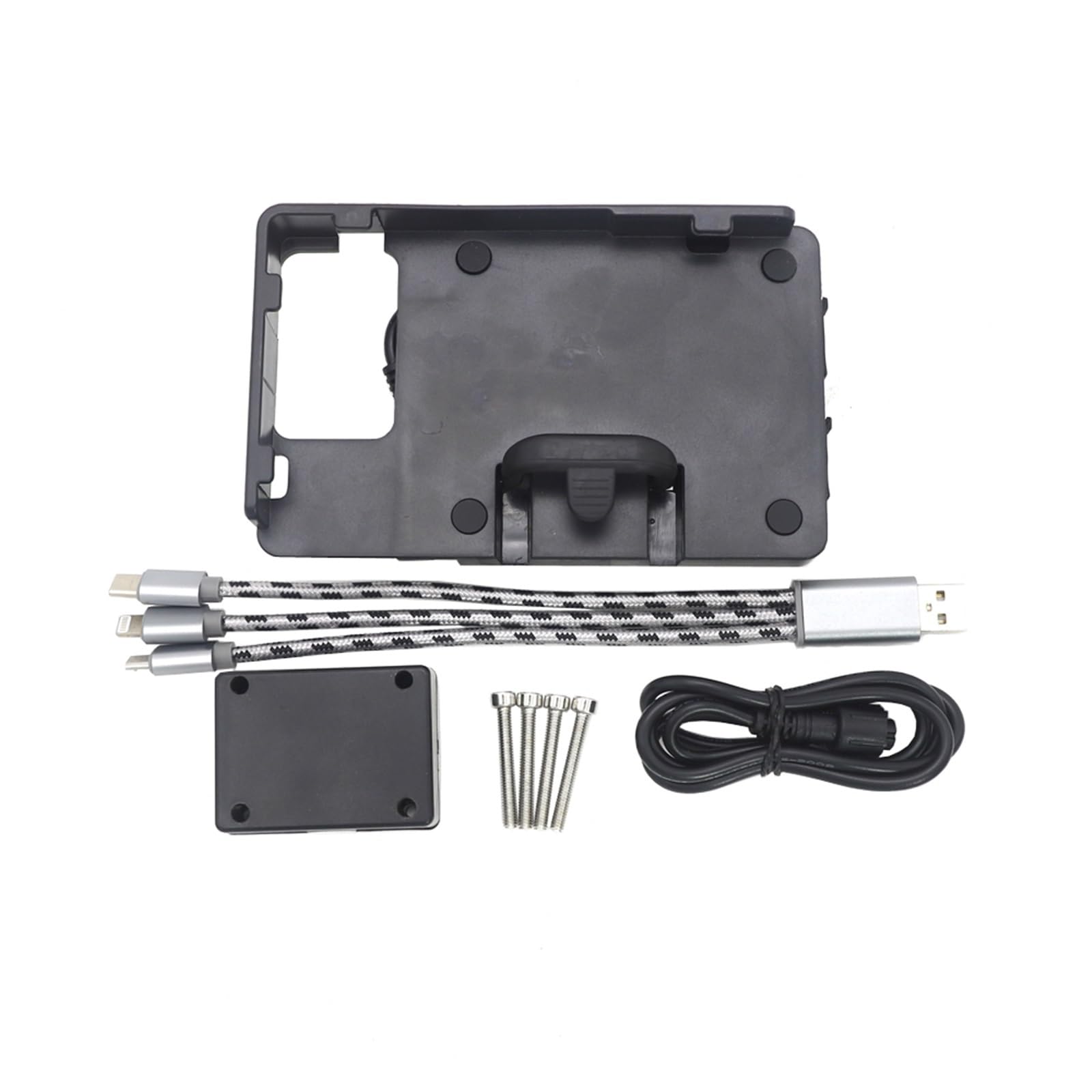 Motorrad Handy Halterung Für F900XR F 900 XR F900xr/Motorrad Windschutzscheibe Ständer Halter Telefon Handy GPS Halterung Navigation Platte Halterung GPS-Navigationshalterung(B) von KNWIAUQ