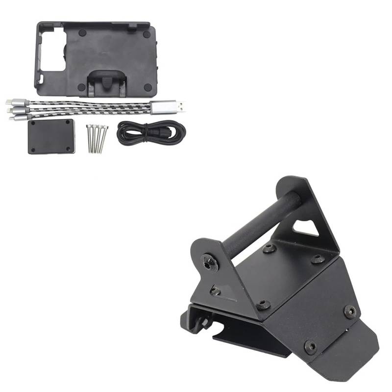 Motorrad Handy Halterung Für Forza 350 Für Forza350 Für Forza 350 Für FORZA350/Motorrad Halter Handy GPS Navigation Platte Halterung GPS-Navigationshalterung(B and 12mm) von KNWIAUQ
