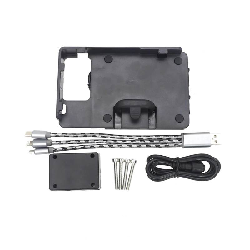 Motorrad Handy Halterung Für G310GS für G310R 2017 2018 2019/Motorrad Telefon Halter Halterung Windschutzscheibe Navigation Halterung GPS-Navigationshalterung(Style 1) von KNWIAUQ