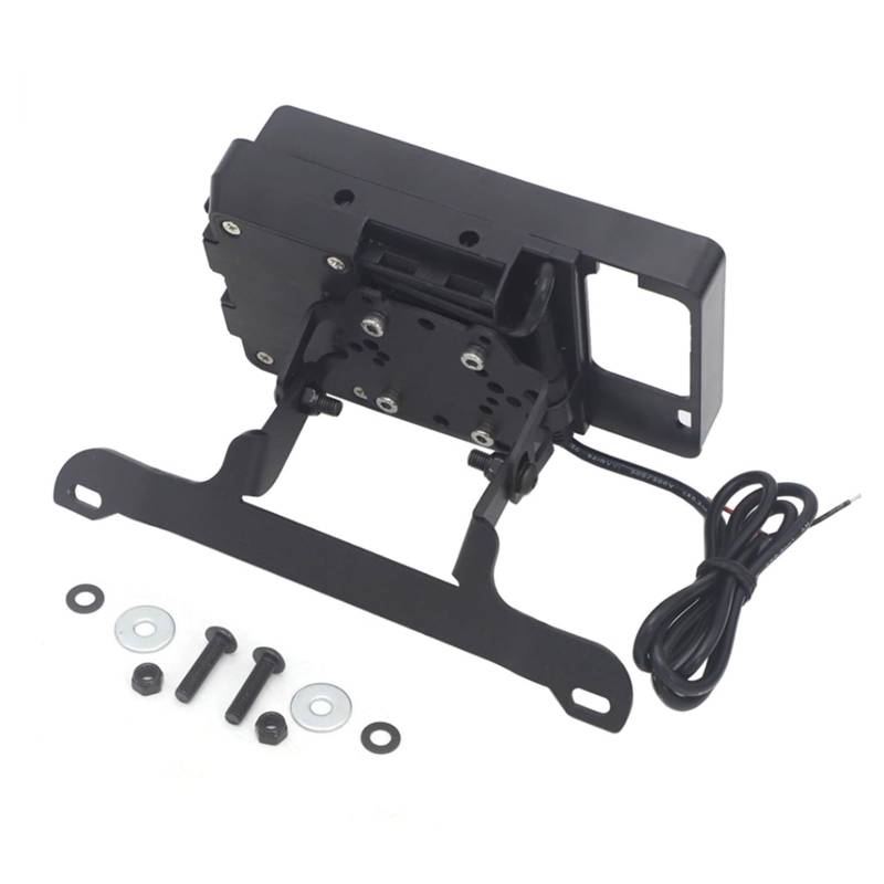 Motorrad Handy Halterung Für G650GS G650 GS 2011-2018/Windschutzscheibenhalterung Smartphone GPS-Halter Telefonnavigationshalterung GPS-Navigationshalterung(Style 2) von KNWIAUQ