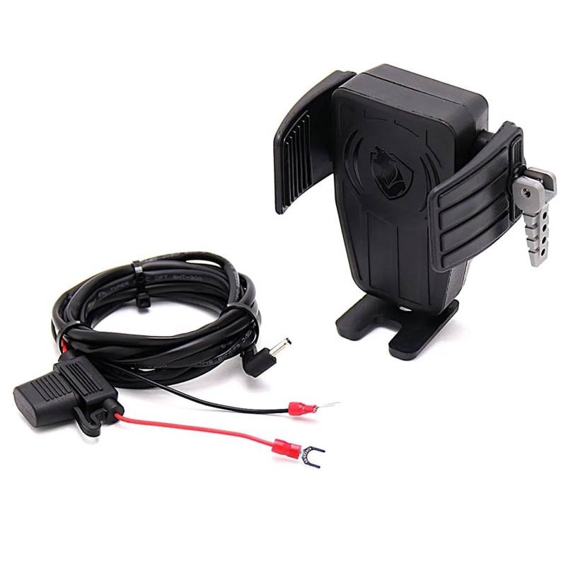 Motorrad Handy Halterung Für Gold Für Wing GL 1800 F6B 2018-2021/Motorrad GPS Telefonhalter Drahtlose Lade Navigation Halterung Barsch Halterung GPS-Navigationshalterung(A) von KNWIAUQ