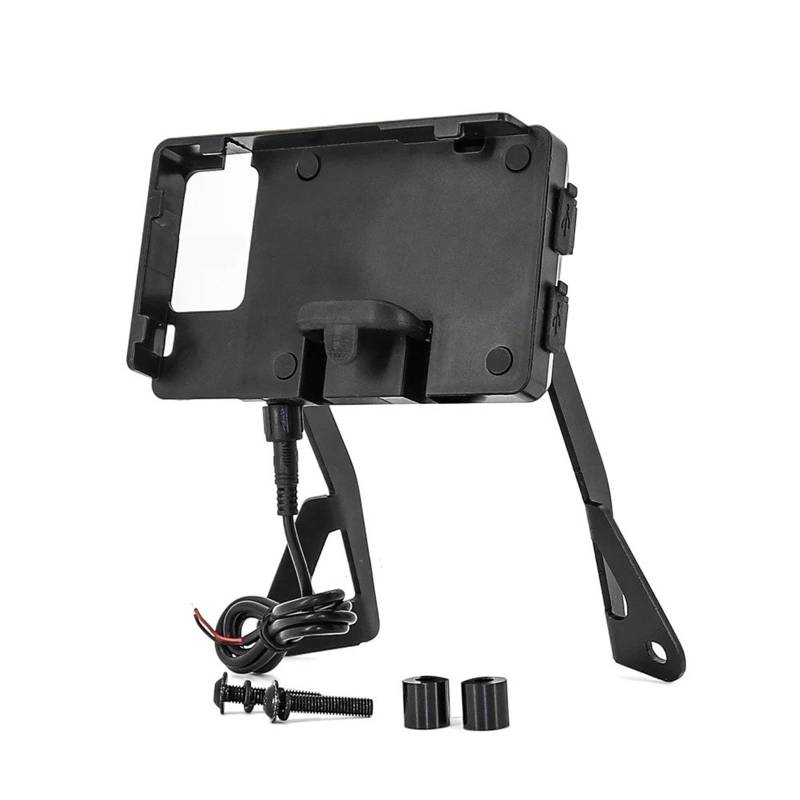 Motorrad Handy Halterung Für Moto Für Guzzi V85 TT V85TT 2019 2020/Motorrad Ständer Halter Telefon Handy GPS Navigation Platte Halterung GPS-Navigationshalterung(USB Charging A) von KNWIAUQ