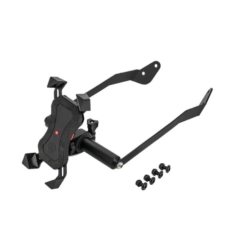 Motorrad Handy Halterung Für NIKEN 900 2019/Motorrad Windschutzscheibe Ständer Halter Telefon Handy GPS Navigation Platte Halterung GPS-Navigationshalterung(C) von KNWIAUQ