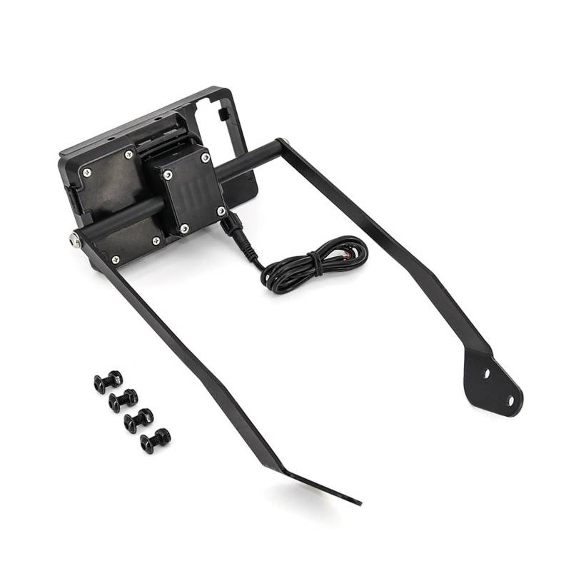 Motorrad Handy Halterung Für NIKEN 900 2019/Motorrad Windschutzscheibe Ständer Halter Telefon Handy GPS Navigation Platte Halterung GPS-Navigationshalterung(USB Charging A) von KNWIAUQ