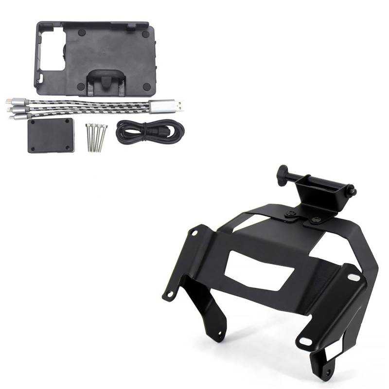 Motorrad Handy Halterung Für R 1250 R R1250R/Motorrad Ständer Halter Handy GPS Halterung GPS-Navigationshalterung(BC) von KNWIAUQ