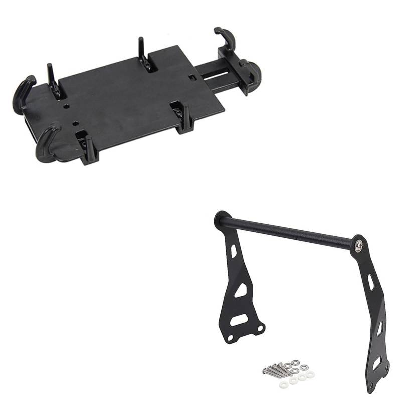 Motorrad Handy Halterung Für Royal Für Enfield Für Himalayan 2016-2020 / Motorradständerhalter Telefon Handy GPS Navigationsplattenhalterung GPS-Navigationshalterung(A and 12mm) von KNWIAUQ