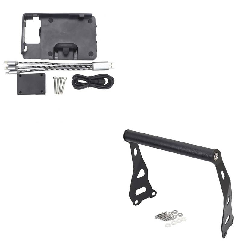Motorrad Handy Halterung Für Royal Für Enfield Für Himalayan 2016-2020 / Motorradständerhalter Telefon Handy GPS Navigationsplattenhalterung GPS-Navigationshalterung(B and 22mm) von KNWIAUQ