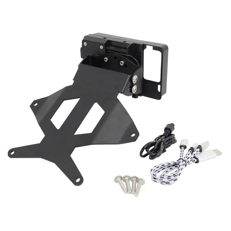 Motorrad Handy Halterung Für Suzuki Für V-Strom 650 XT 2012-2016 DL 650/Motorrad Telefon Navigation Halterung Platte Telefon Ständer Halter GPS-Navigationshalterung(AB) von KNWIAUQ