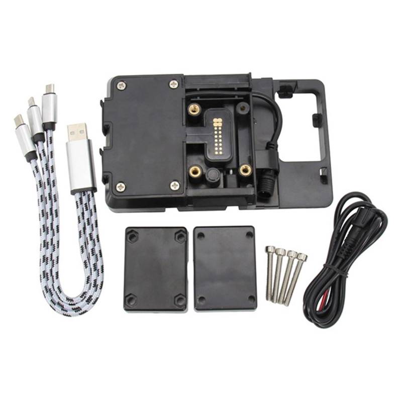 Motorrad Handy Halterung Für Tiger 800 Für XCX Für Tiger 800 Für XRX 2015 2016 2017/Motorrad Telefon Ständer Halter Smartphone GPS Navigaton Platte Halterung GPS-Navigationshalterung(Phone Holder) von KNWIAUQ