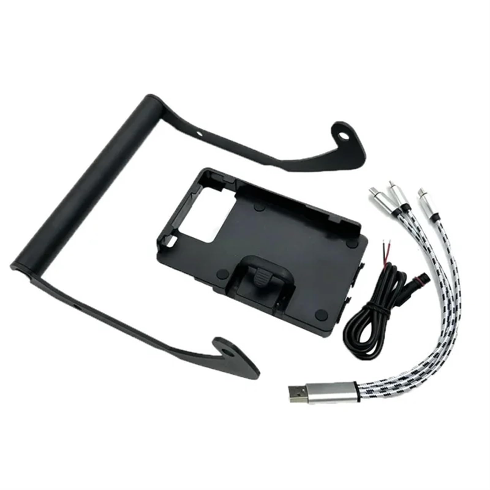 Motorrad Handy Halterung Für ZONTES 350E ZT350E ZT 350E/Motorrad Navigation Halterung Platte Telefon Ständer Halter GPS Halter GPS-Navigationshalterung(Style 2) von KNWIAUQ