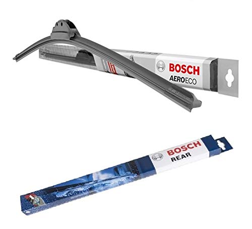2x Scheibenwischer kompatibel mit TOYOTA YARIS III (Bj. 2011-2020) ideal angepasst Bosch AEROECO von KO-BOSCHAEROECO