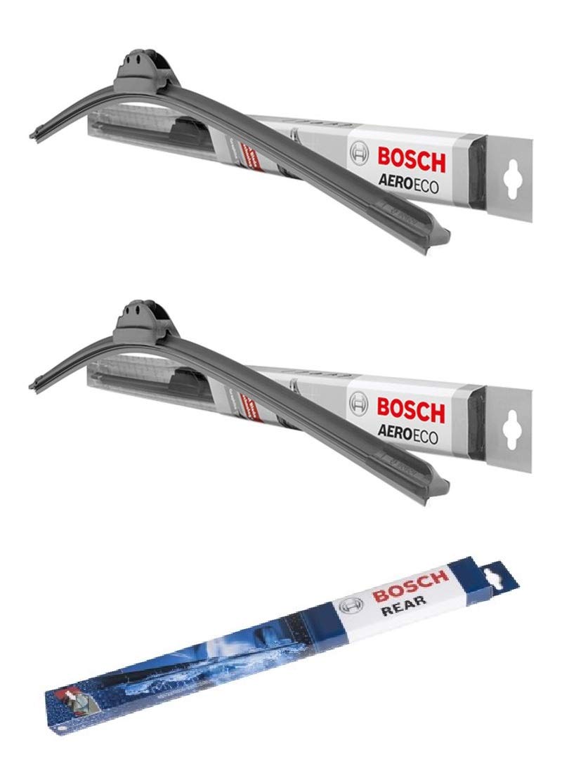 3X Scheibenwischer kompatibel mit Daihatsu TERIOS II (Bj. ab 2006) ideal angepasst Bosch AEROECO von KO-BOSCHAEROECO