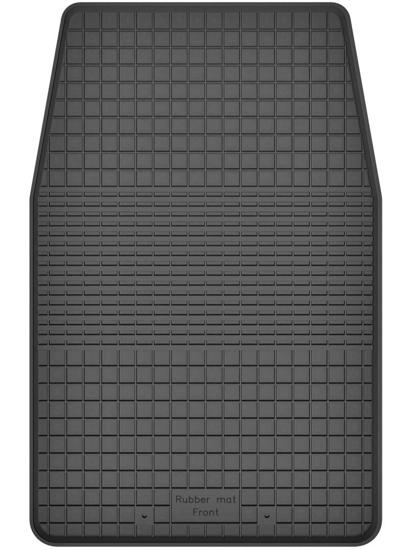 1 Stück Gummimatte Fußmatte Fahrer kompatibel mit Suzuki JIMNY (Bj. 1998-2018) ideal angepasst von KO-RUBBERMAT
