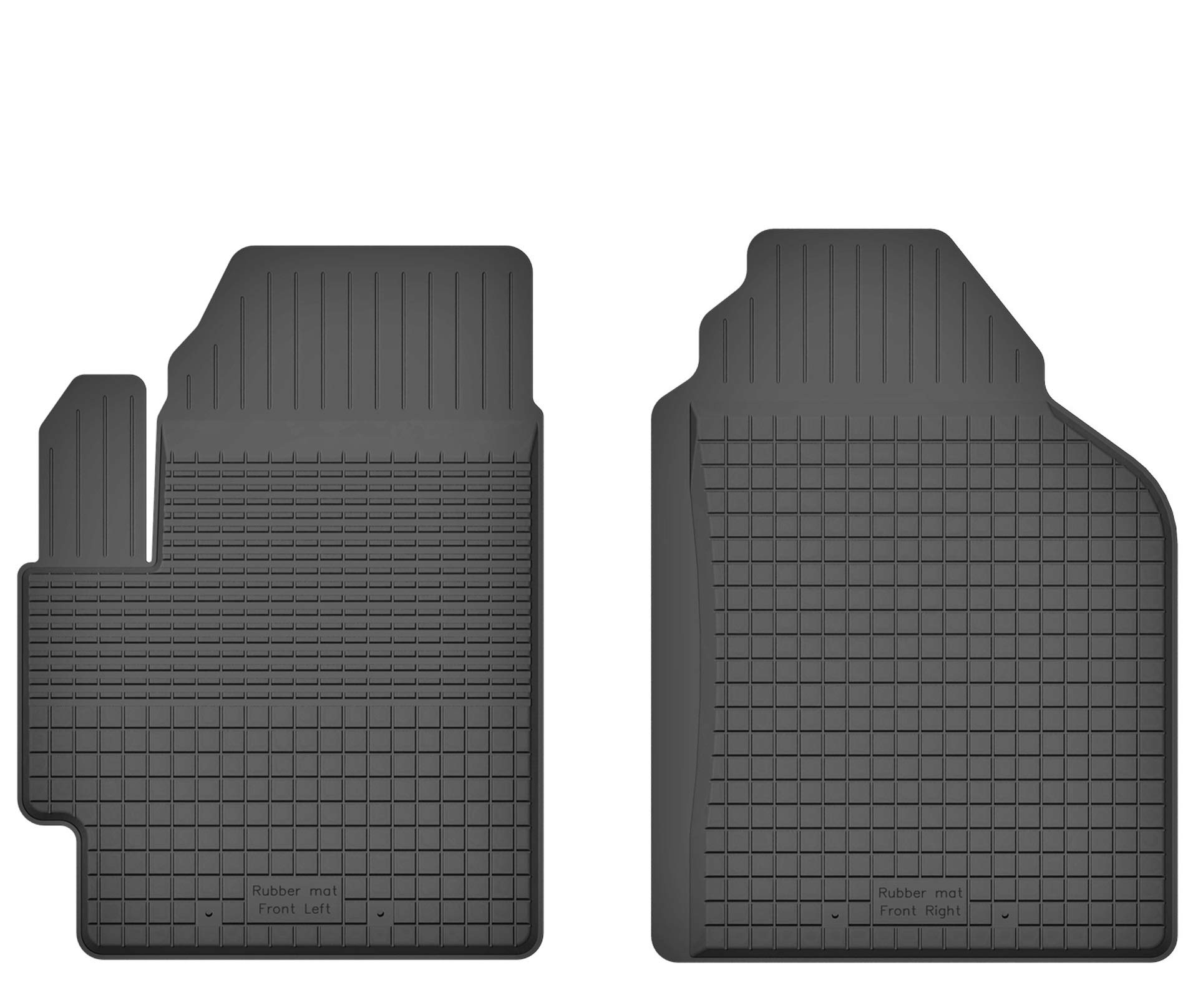 2 Stück Gummifußmatten Vorne kompatibel mit Mitsubishi COLT VI Bj. 2004-2008 ideal angepasst 2 Stück Gummifußmatten Vorne kompatibel mit Mitsubishi COLT VI Bj. 2004-2008 ideal angepasst von KO-RUBBERMAT