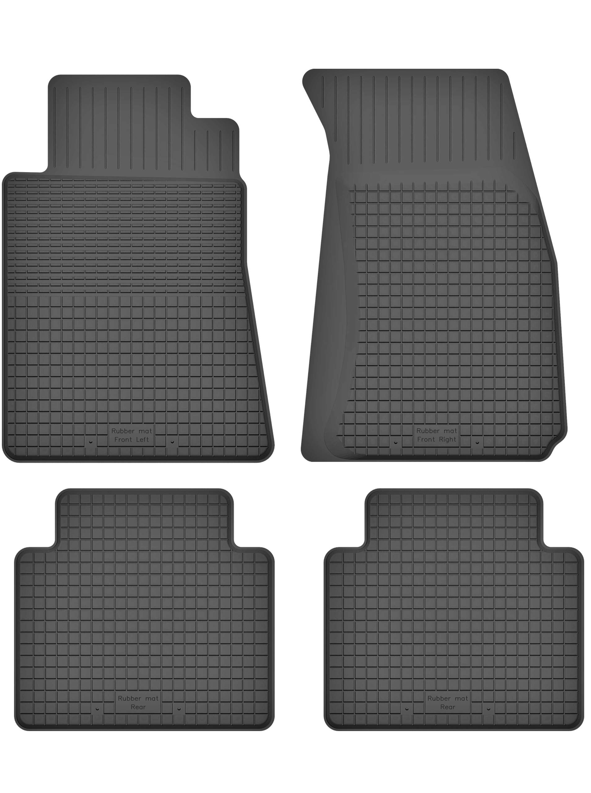 Gummimatten Fußmatten 1.5 cm Rand kompatibel mit ChrysIer PT Cruiser 2000-2010 ideal angepasst 4 -Teile EIN Set Gummimatten Fußmatten 1.5 cm Rand kompatibel mit ChrysIer PT Cruiser 2000-2010 ideal angepasst 4 -Teile EIN Set von KO-RUBBERMAT