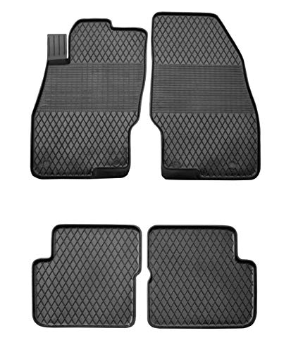 Gummimatten Fußmatten MIT HOHEM 2.5 cm Rand kompatibel mit OPEL Corsa D, E 2006-2019 ideal angepasst 4 -Teile EIN Set Gummimatten Fußmatten MIT HOHEM 2.5 cm Rand kompatibel mit OPEL Corsa D, E 2006-2019 ideal angepasst 4 -Teile EIN Set von KO-XGUM