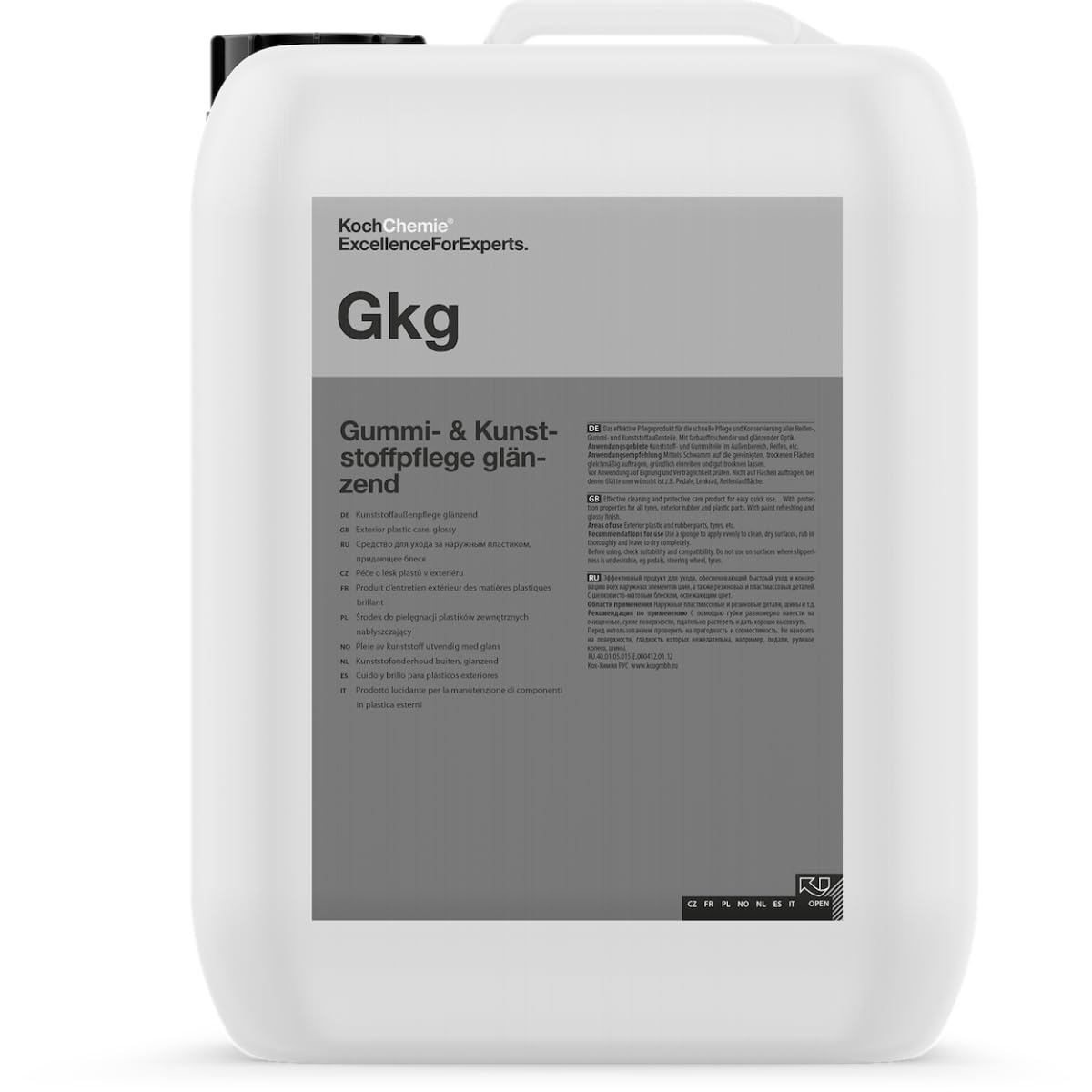 KOCH CHEMIE - Gkg - Gummi & Kunstoffpflege Glänzend - Kunststoff- & Gummidressing - Außenbereich KOCH CHEMIE - Gkg - Gummi & Kunstoffpflege Glänzend - Kunststoff- & Gummidressing - Außenbereich von KOCHCHEMIE