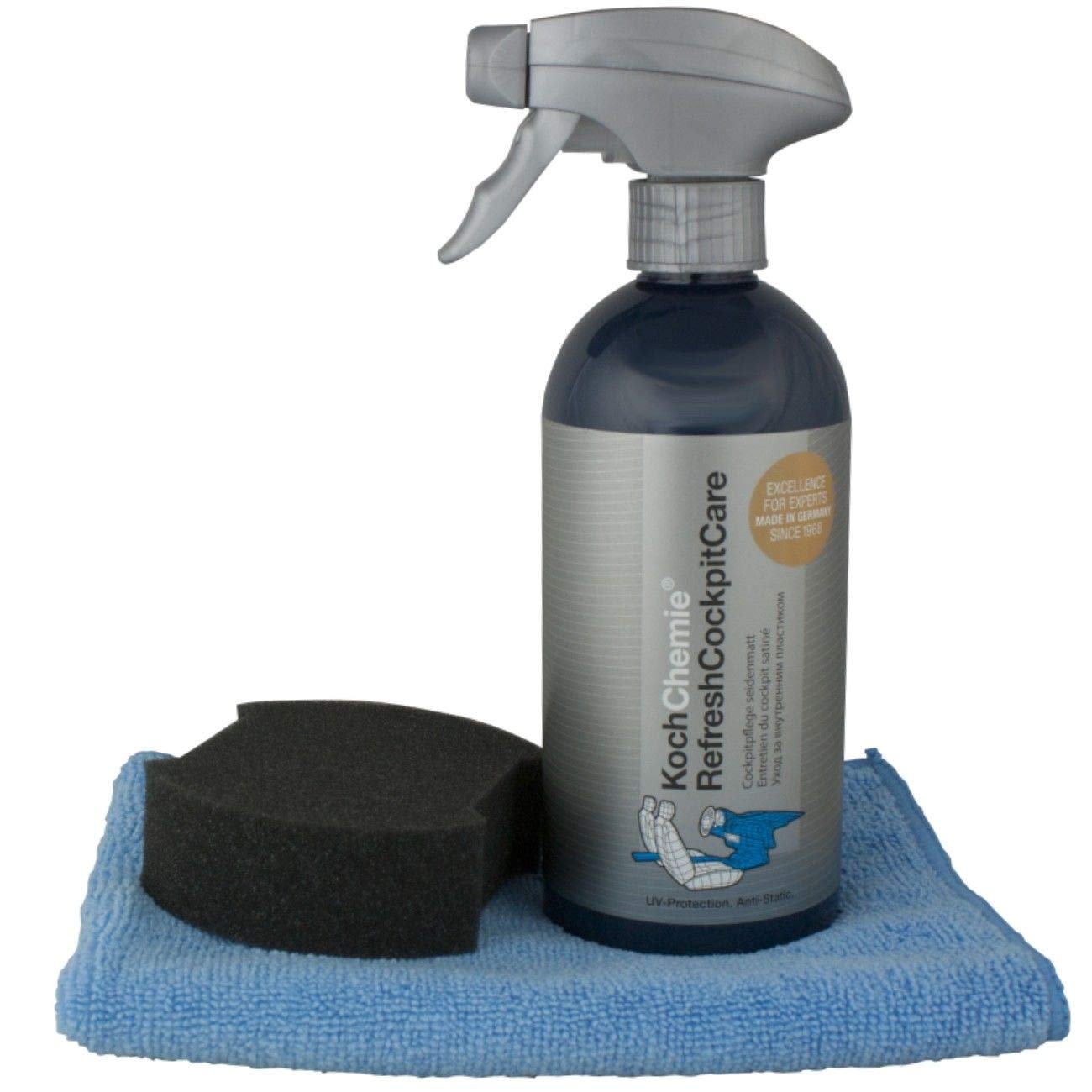 Koch Chemie DFT Refresh Cockpit Care Cockpitpflege inkl. Schwamm & DFT Tuch Koch Chemie DFT Refresh Cockpit Care Cockpitpflege inkl. Schwamm & DFT Tuch von KOCHCHEMIE