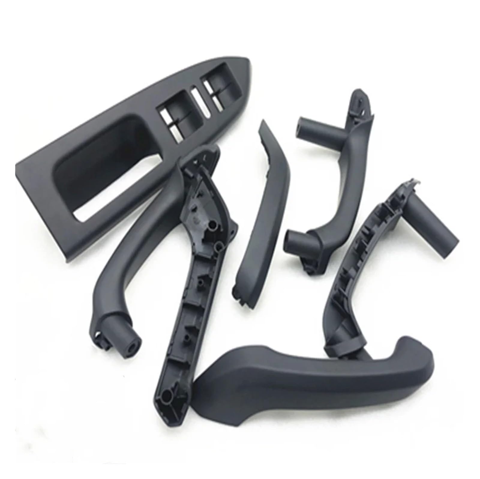Auto Innen Türgriff 7 PCS Auto Türgriff Rahmen Für Touran 2003-2016 Innen Abdeckung Fenster Schalter Panel Schalter Zubehör 1T1 867 371(Ste) von KOEHXJ