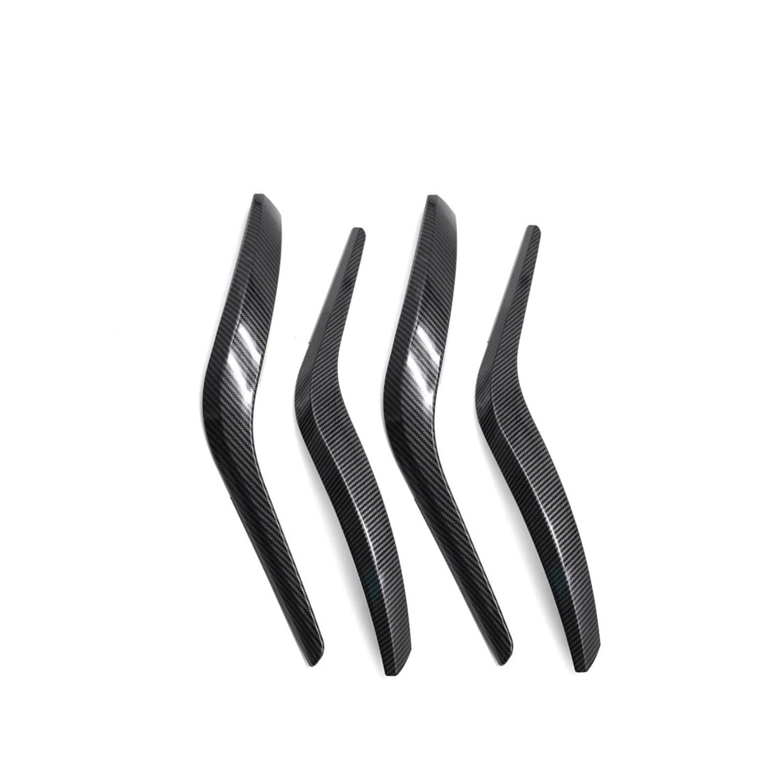 Auto Innen Türgriff Autoinnenraum Links Rechts Türgriff Armlehne Äußere Abdeckung Panel Trim Ersatz Für X1 Für E84 2010 2011 2012 2013 2014 2015 2016(Carbon 4PCS Set) von KOEHXJ