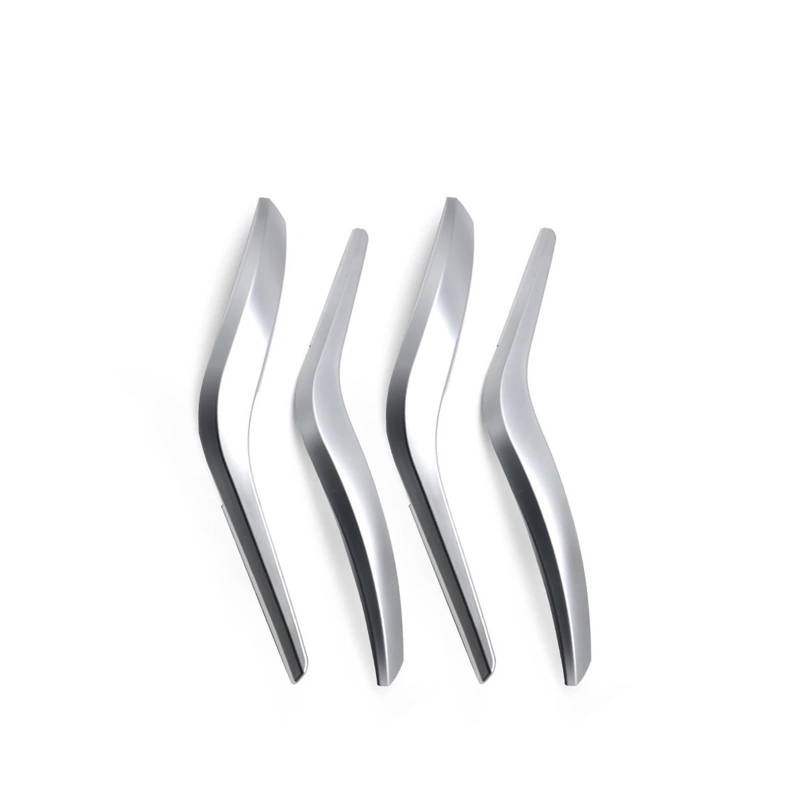 Auto Innen Türgriff Autoinnenraum Links Rechts Türgriff Armlehne Äußere Abdeckung Panel Trim Ersatz Für X1 Für E84 2010 2011 2012 2013 2014 2015 2016(Silver 4PCS Set) von KOEHXJ
