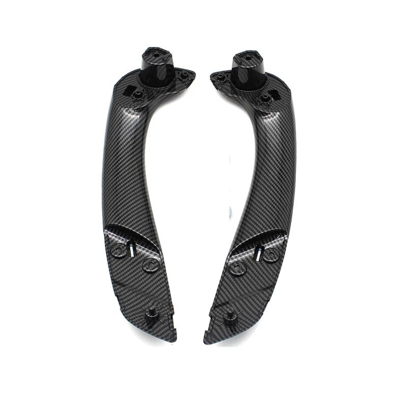 Auto Innen Türgriff Innenausstattung Auto Vorne Links Rechts Innentürgriff Mit Abdeckung Für Megane 3 Für III Für Fluence 2008-2016(Inner Handle-Cabon 2) von KOEHXJ