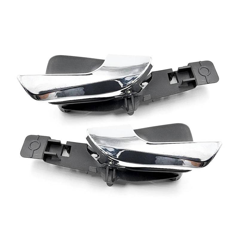 Auto Innen Türgriff Interner Griff Chrom Silber Vorne Links Rechts Auto Innentürgriff Für Alfa Für Romeo Für Giulietta 2010-2019(Left and Right) von KOEHXJ