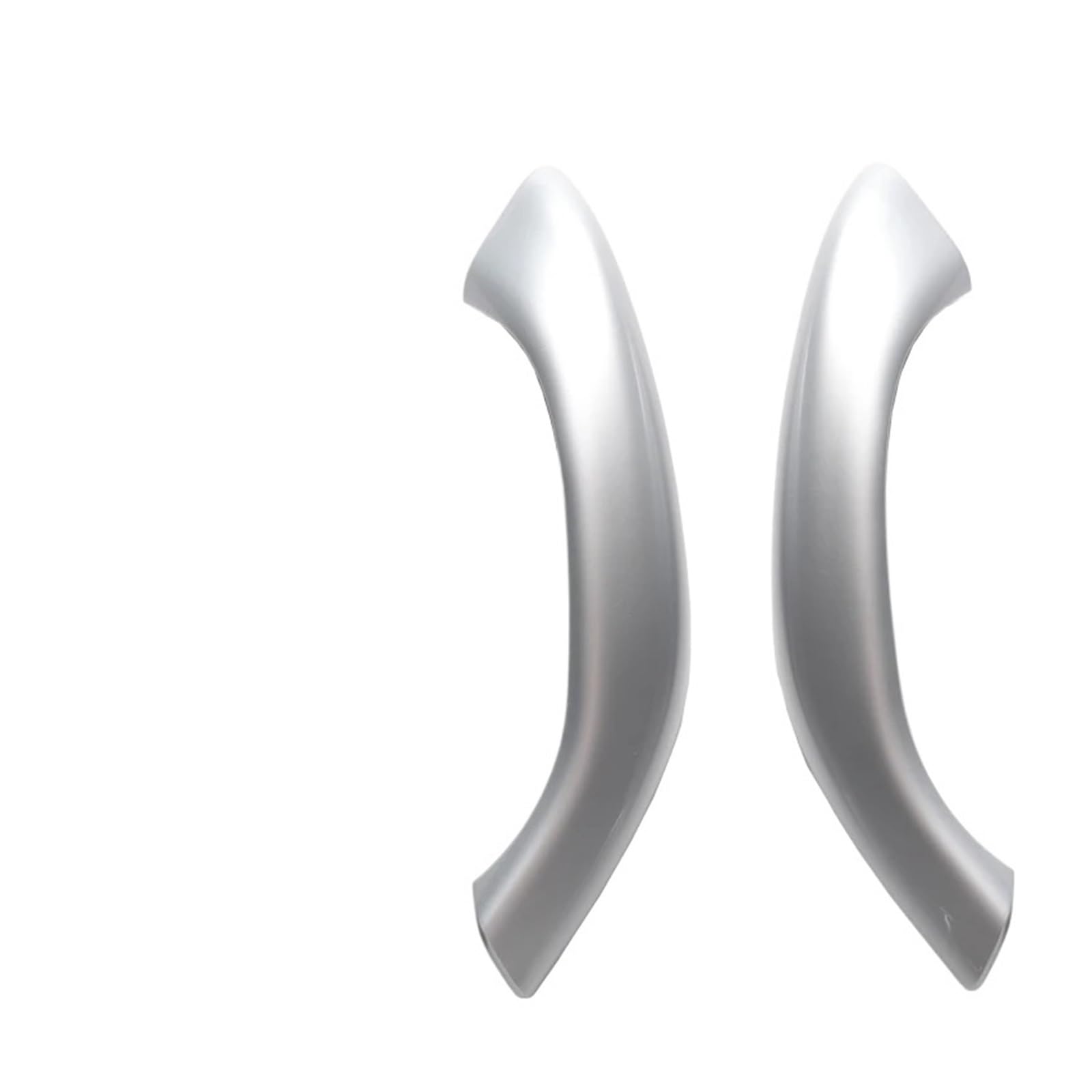 Auto Innen Türgriff Set Auto-Innengriff Innentür Armlehne Panel Pull Trim Abdeckung Für X1 Für X2 Für F48 Für F49 Für F39 2017-2022(Silvery-2PCS) von KOEHXJ