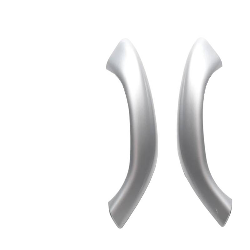 Auto Innen Türgriff Set Auto-Innengriff Innentür Armlehne Panel Pull Trim Abdeckung Für X1 Für X2 Für F48 Für F49 Für F39 2017-2022(Silvery-2PCS) von KOEHXJ