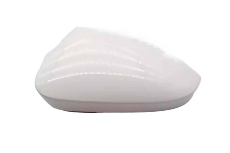 Auto Spiegelkappen Für Skoda Für Kodiaq Für Karoq Auto Zubehör Außen Rückspiegel Abdeckung Seite Spiegel Gehäuse Shell Farbe Lackiert Rückspiegel Abdeckung(1pcs White Left) von KOEHXJ