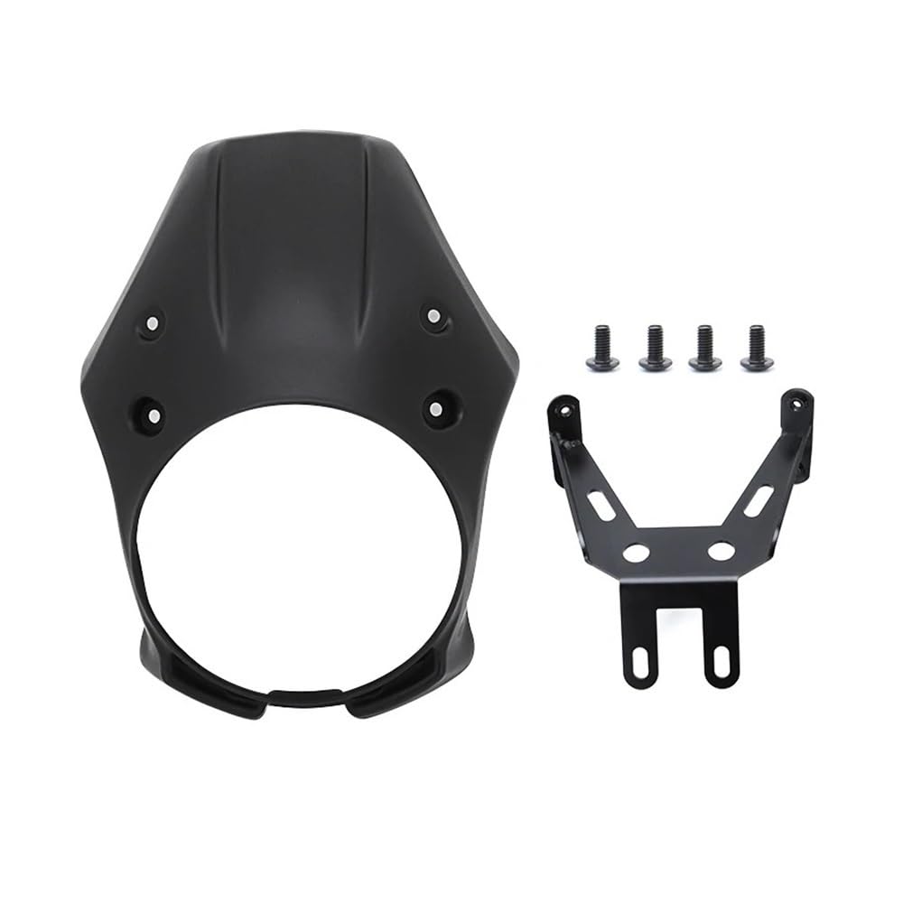 Motorrad Windschutzscheibe Motorrad Mattschwarz Scheinwerfer Verkleidung Front Gugel Maske Abdeckung Gabel Windschutzscheibe Für Ho&nda Rebel CMX 500 300 CMX500 2017-2023 Motorrad Windschutzscheibe Motorrad Mattschwarz Scheinwerfer Verkleidung Front Gugel Maske Abdeckung Gabel Windschutzscheibe Für Ho&nda Rebel CMX 500 300 CMX500 2017-2023 von KOERBGDYM
