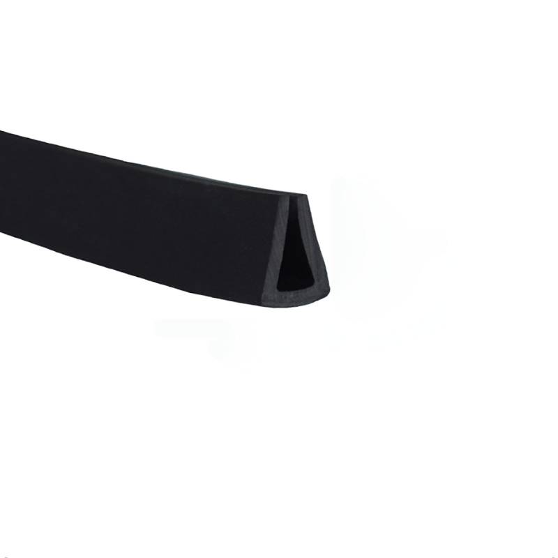 KOINEN Kantenschutz, Gummidichtung, U-Kanal, Kantenschutz, 3,28 Fuß, schwarzer Dichtungsstreifen for Türkantenschutz, for scharfe und raue Oberflächen, Breite x Höhe, 12 mm x 12 mm(6m von KOINEN