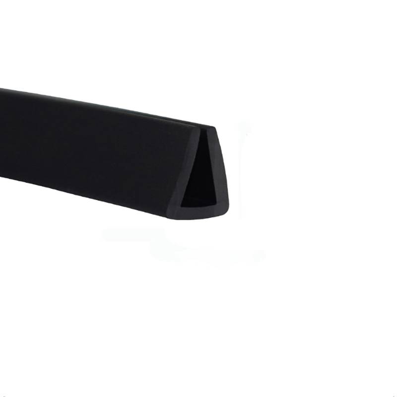 Kantenschutz, Gummidichtung, U-Kanal, Kantenschutz, 3,28 Fuß, schwarzer Dichtungsstreifen for Türkantenschutz, einfach zu installieren for scharfe und raue Oberflächen, Breite x Höhe, 12 mm x 12 mm(7m von KOINEN