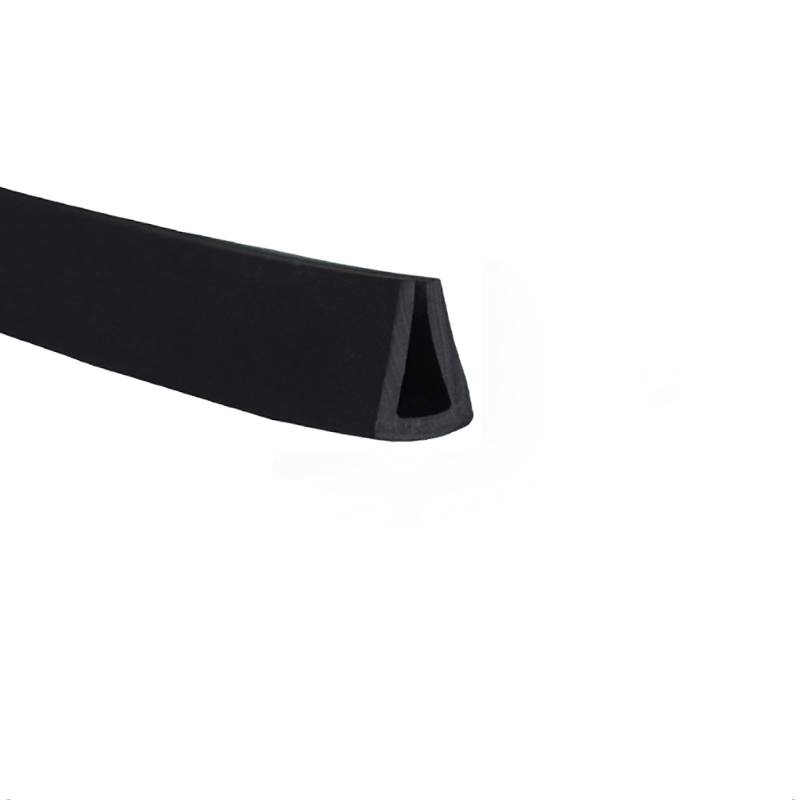 Kantenschutz, Gummidichtung, U-Kanal, Kantenschutz, 3,28 Fuß, schwarzer Dichtungsstreifen for Türkantenschutz, einfach zu installieren for scharfe und raue Oberflächen, Breite x Höhe, 12 mm x 12 mm(7m von KOINEN