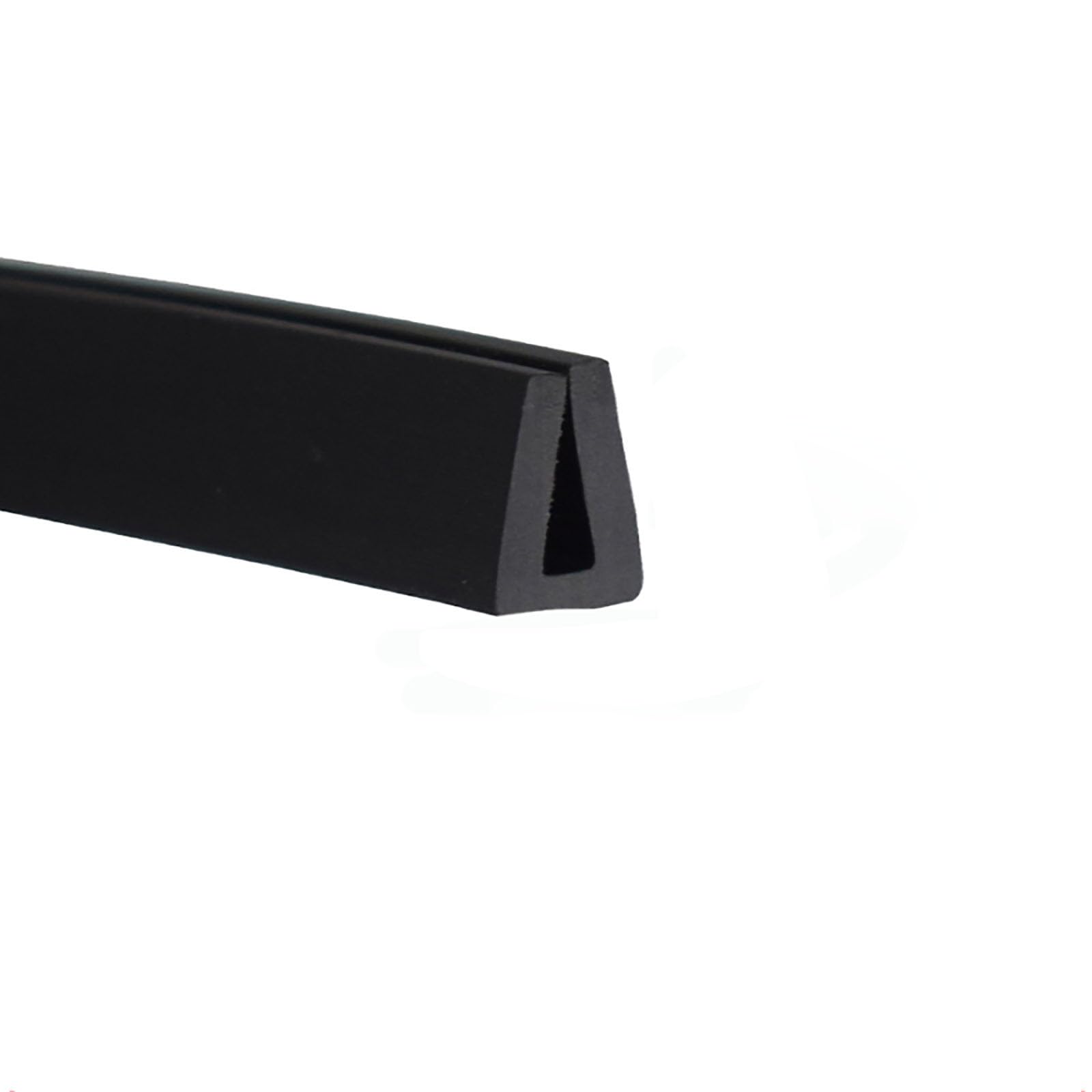 Kantenschutz, Gummidichtung, U-Kanal, Kantenschutz, 3,28 Fuß, schwarzer Dichtungsstreifen for Türkantenschutz, einfach zu installieren for scharfe und raue Oberflächen, Breite x Höhe, 12 mm x 12 mm(4m Kantenschutz, Gummidichtung, U-Kanal, Kantenschutz, 3,28 Fuß, schwarzer Dichtungsstreifen for Türkantenschutz, einfach zu installieren for scharfe und raue Oberflächen, Breite x Höhe, 12 mm x 12 mm(4m von KOINEN