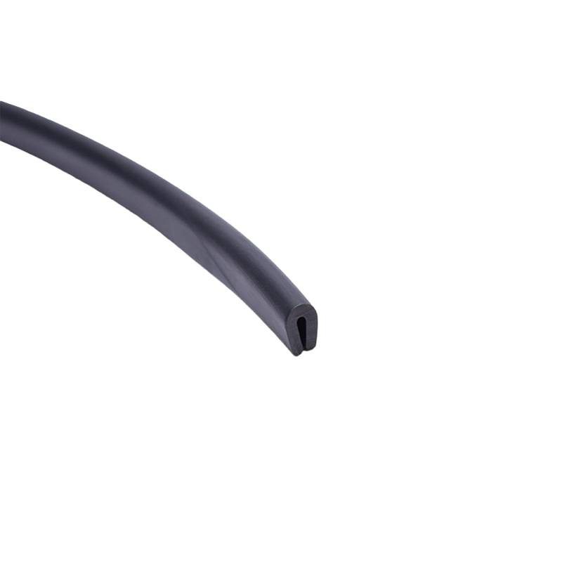 Kantenschutz, Gummidichtung, U-Kanal, runder Boden, 3,28 Fuß, schwarzer Gummi-Kantendichtungsstreifen, for Autotüren, Luken und Glasstahlplatten, leicht zu schneiden, Breite x Höhe, 14 mm x 8 mm(8mm x von KOINEN