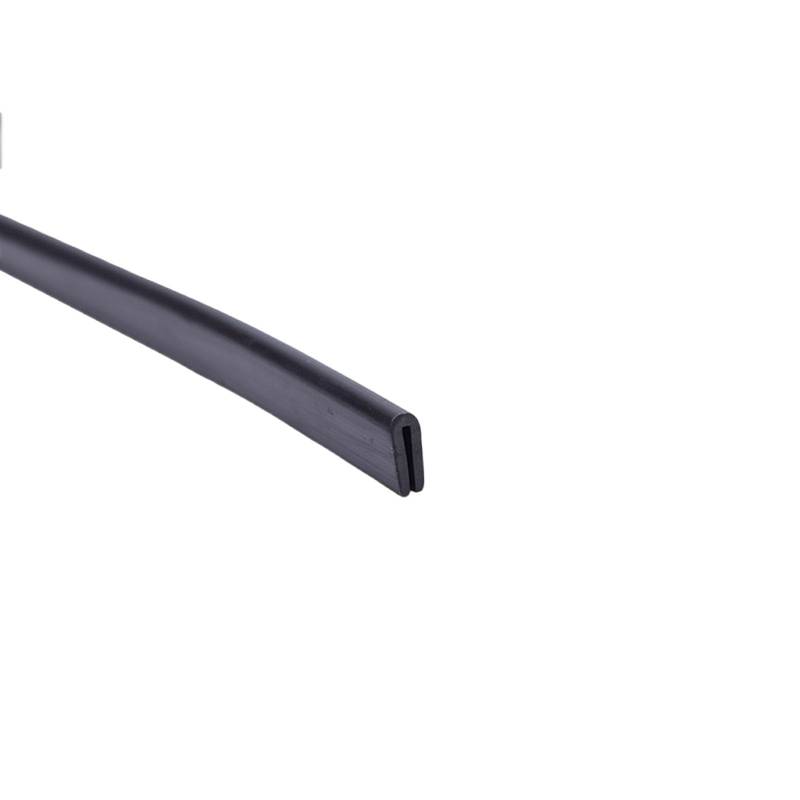 Kantenschutz, Gummidichtung, U-Kanal, runder Boden, 3,28 Fuß, schwarzer Gummi-Kantendichtungsstreifen, for Autotüren, Luken und Glasstahlplatten, leicht zu schneiden, Breite x Höhe, 14 mm x 8 mm(10mm von KOINEN