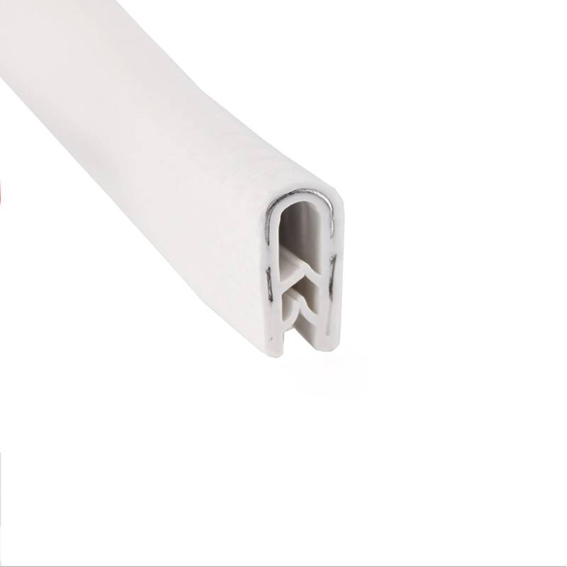 Kantenschutz, Gummidichtung U-Kanal, 2 m Passungsspalt Autotür-Dichtungsstreifen, Gummi-Wetterschutz mit Stahl, Autotür-Kantenschutz, Höhe x Breite, Rot, 17 mm x 10 mm(White,15mm x 8mm) von KOINEN