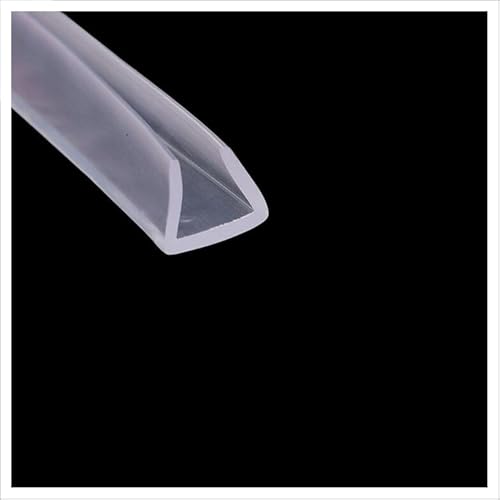 Kantenschutz, Gummidichtung U-Kanal, 2 m transparenter Kantenschutz aus Gummi, Kantenschutz aus Blech for Heimwerkerprojekte, Autotür, Höhe x Breite, 14 mm x 8 mm(12mm x 15mm) von KOINEN