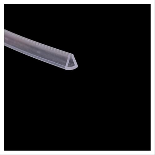 Kantenschutz, Gummidichtung U-Kanal, 2 m transparenter Kantenschutz aus Gummi, Kantenschutz aus Blech for Heimwerkerprojekte, Autotür, Höhe x Breite, 14 mm x 8 mm(8mm x 7mm) von KOINEN