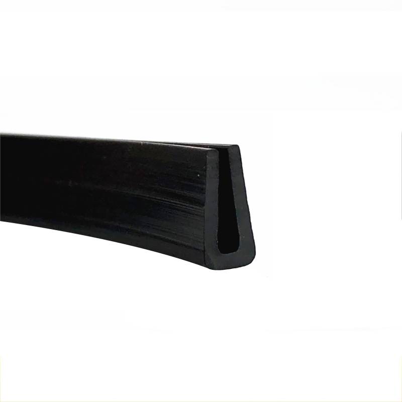 Kantenschutz, Gummidichtung U-Kanal, 3,28 Fuß schwarzer Gummi-Wetterschutz-Isolierkantendichtungsstreifen, for Fenster- und Türschalldämmung, Breite x Höhe, 8 mm x 11 mm(12mm x 12mm) von KOINEN