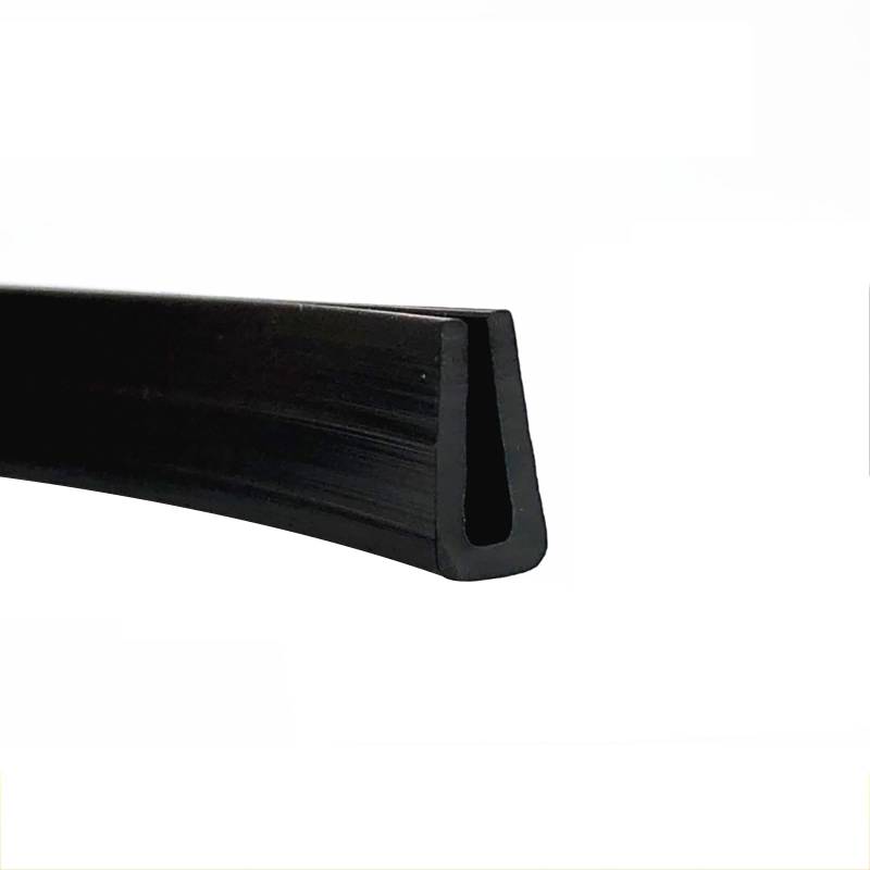 Kantenschutz, Gummidichtung U-Kanal, 3,28 Fuß schwarzer Gummi-Wetterschutz-Isolierkantendichtungsstreifen, for Fenster- und Türschalldämmung, Breite x Höhe, 8 mm x 11 mm(4.5mm x 10mm) von KOINEN