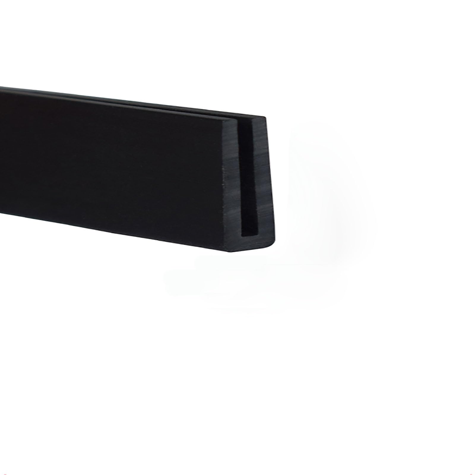 Kantenschutz, Gummidichtung U-Kanal, 3,28 Fuß schwarzer Kantenschutz for scharfe/raue Oberflächen, einfach zu installieren for Autos, Boote, Maschinen, Breite x Höhe, 16 mm x 10 mm(20mm x 6mm) von KOINEN