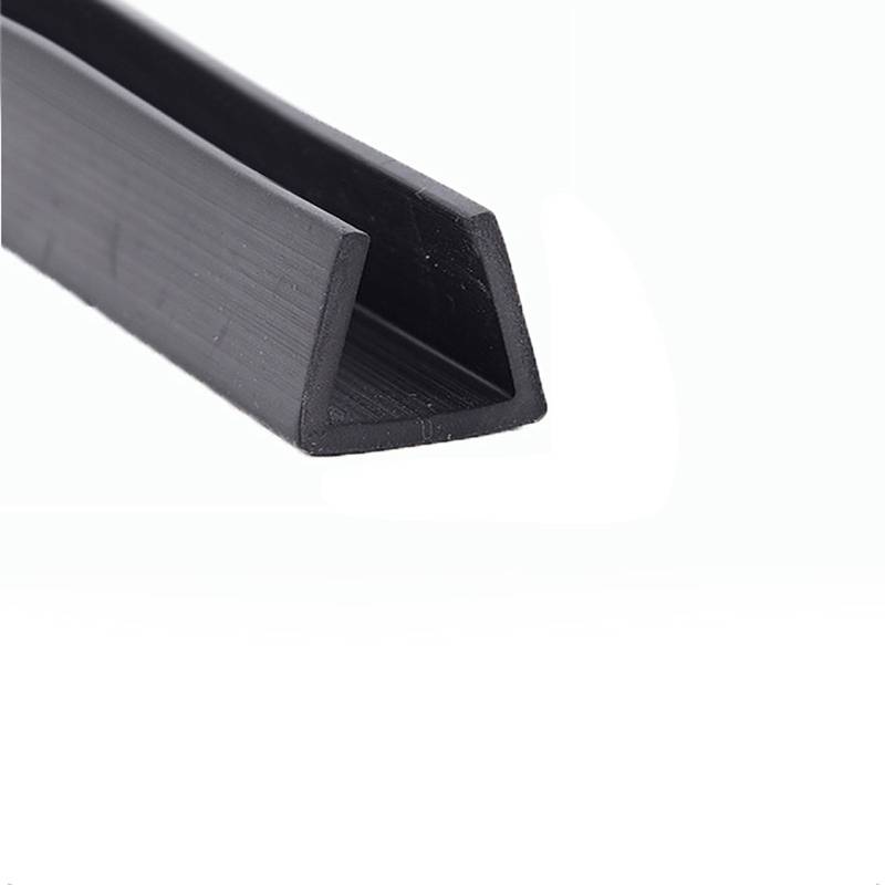Kantenschutz, Gummidichtung U-Kanal, 3,28 Fuß schwarzer U-förmiger Autotürkantendichtungsstreifen zur Schalldämmung von Fenstern und Türen, Breite x Höhe, 10 mm x 7 mm(12mm x 12mm) von KOINEN