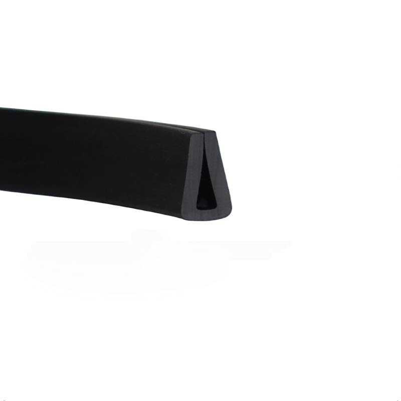 Kantenschutz, Gummidichtung U-Kanal, 3,28 Fuß schwarzer U-förmiger Autotürkantendichtungsstreifen zur Schalldämmung von Fenstern und Türen, Breite x Höhe, 10 mm x 7 mm(13mm x 6mm) von KOINEN